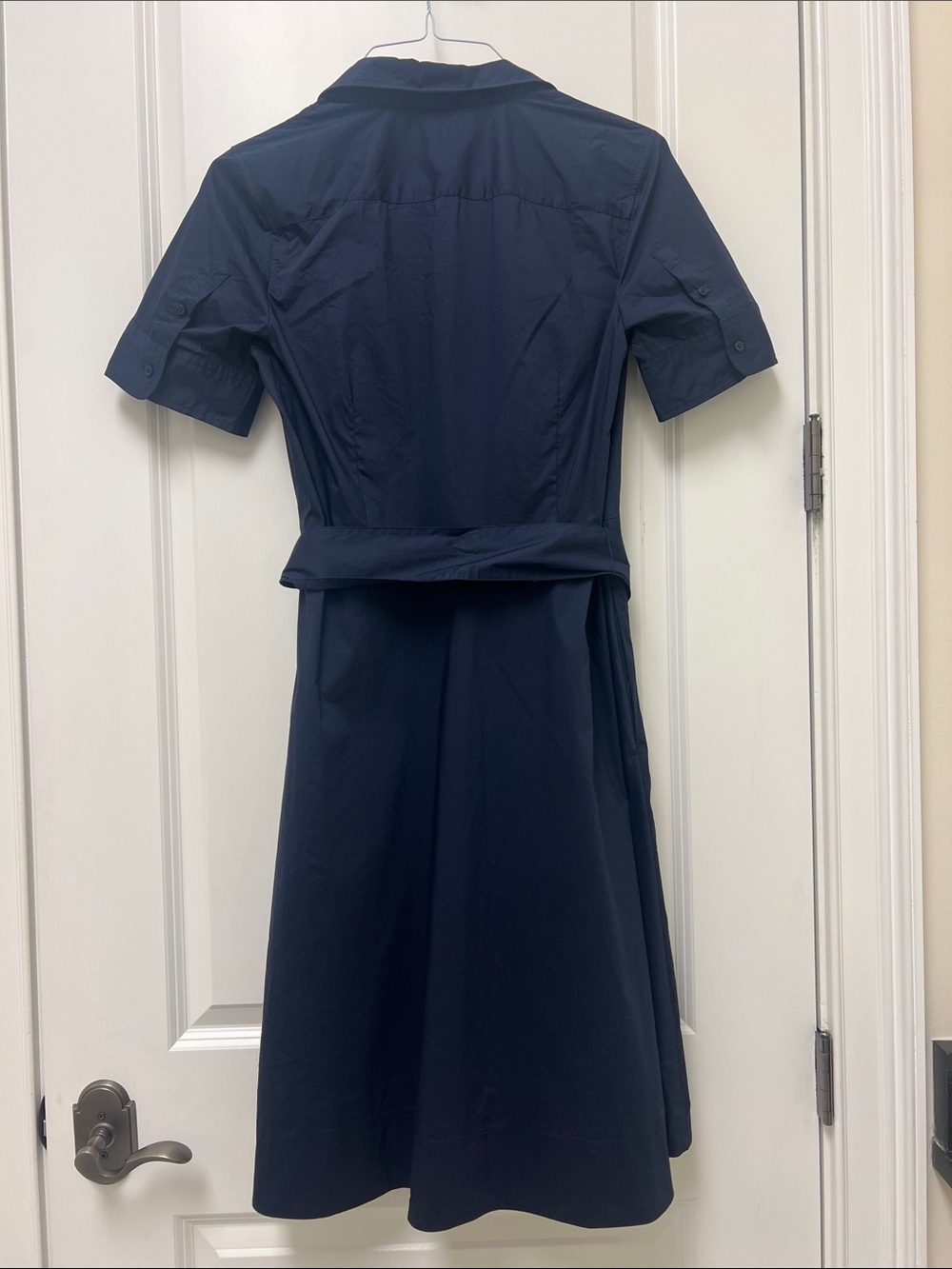 Ralph Lauren Belted Cotton Blend Shirtdress - Picture 6 of 6